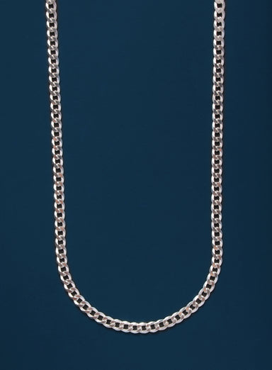 925 Sterling Silver Cuban Chain Necklace for Men Jewelry exchangecapitalmarkets: Men's Jewelry & Clothing.   