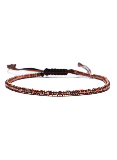 Mini Beads Copper Bead Bracelet Bracelets exchangecapitalmarkets: Men's Jewelry & Clothing.   