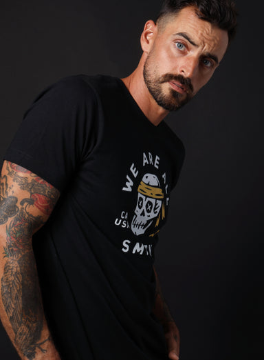 Skull Black Unisex black short sleeve t-shirt  exchangecapitalmarkets: Men's Jewelry & Clothing.   
