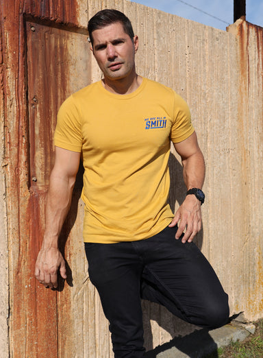 Yellow WAAS Embroidered Logo Unisex t-shirt  exchangecapitalmarkets: Men's Jewelry & Clothing.   
