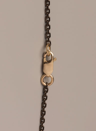 "Chocolate" Vermeil Gold Cable Chain Necklace for Men Jewelry exchangecapitalmarkets: Men's Jewelry & Clothing.   
