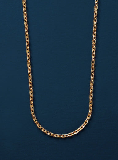 14K Gold Filled Cable Chain Necklace for Men Necklaces exchangecapitalmarkets   