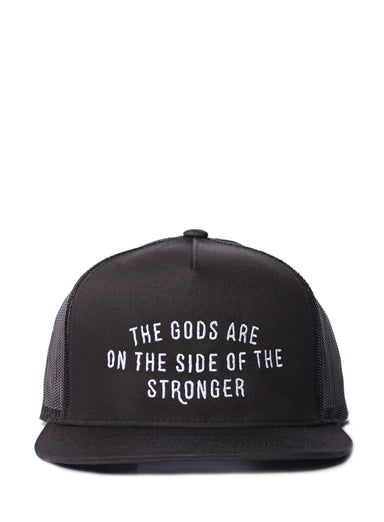 "The Gods are on the Side of the Stronger" Trucker Cap Hats exchangecapitalmarkets   