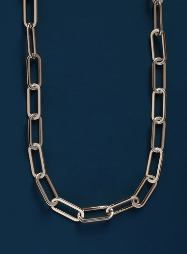 Waterproof Medium Clip Cable Chain Necklaces exchangecapitalmarkets: Men's Jewelry & Clothing.   
